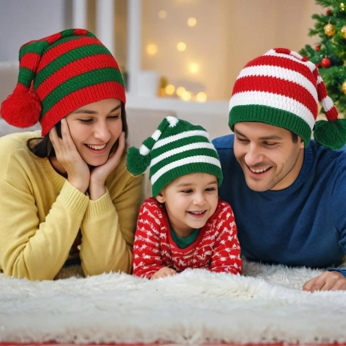 Kids Outdoor Xmas Gifts - Рождественские шапки для взрослых и детей,