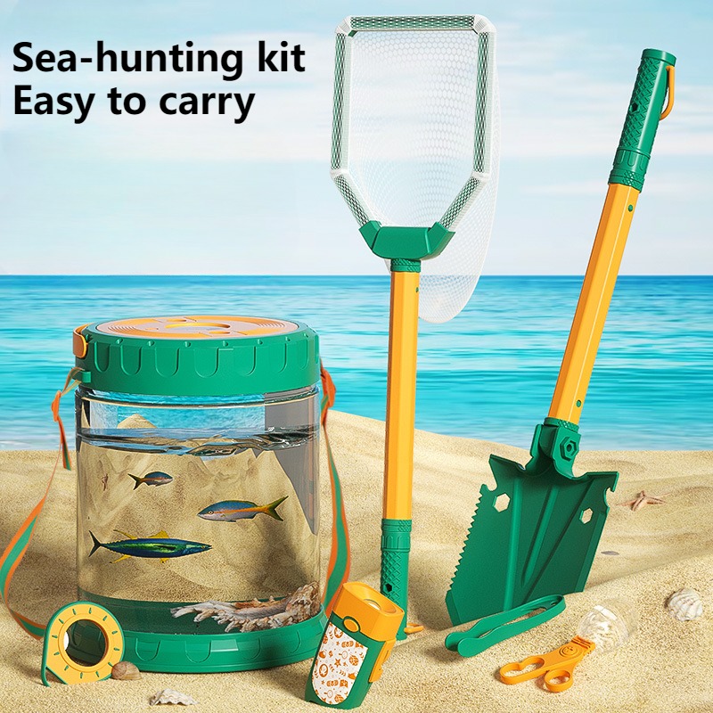 Kids Outdoor Nature Play - Детские игрушки Catch The Sea, пляжные