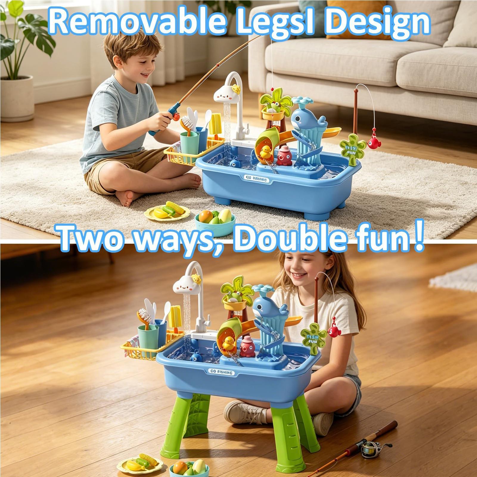 Kids Outdoor Sensory Table - Уличный игровой столик для водных игр