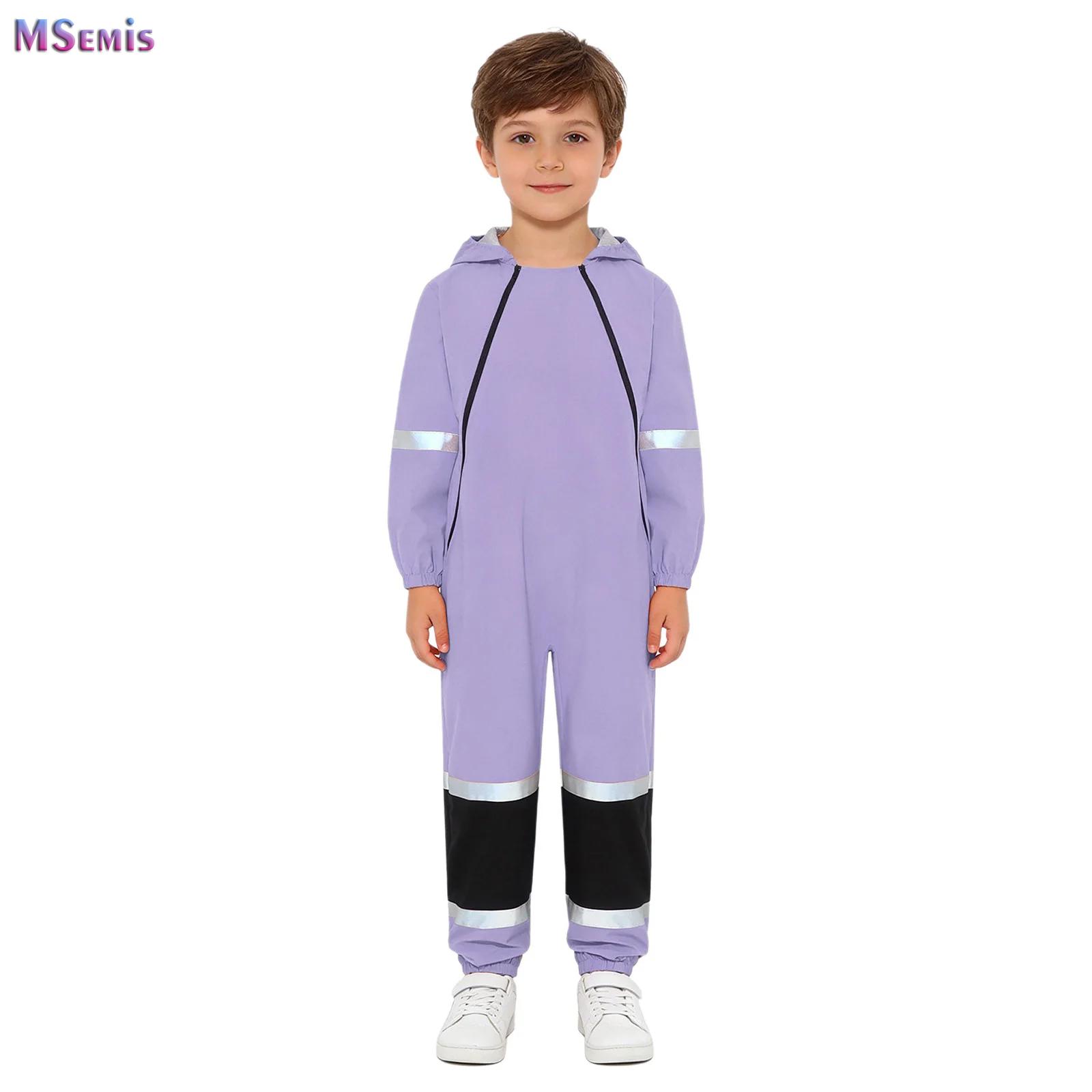 Kids Outdoor Overalls - Дождевик для мальчиков и девочек, водонепроницаемый