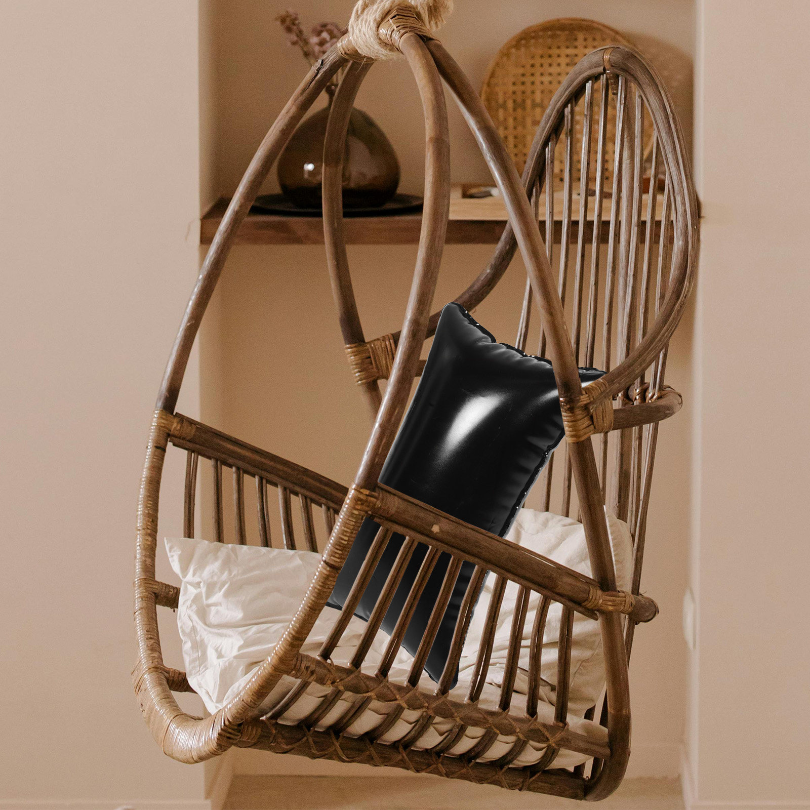 Kids Outdoor Foldable Chair - Надувное кресло-гамак с подушкой: удобное, портативное,