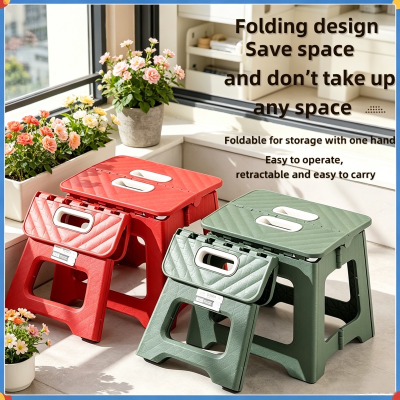Kids Outdoor Table And Chair Set - Новый портативный складной стул-седло 2026 года