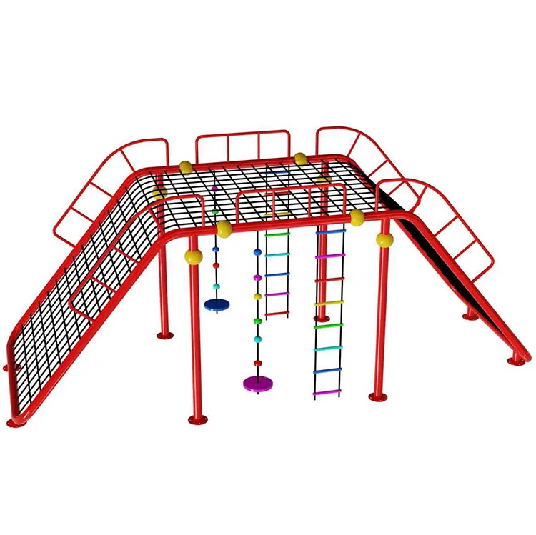 Kids Outdoor Yard Equipment - Индивидуальный пластиковый сетчатый туннель для лазания,