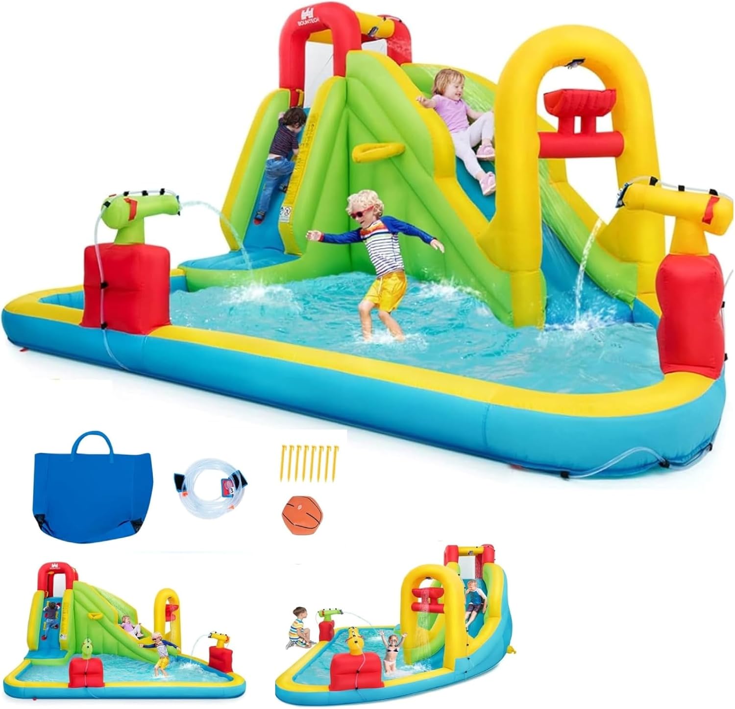 Kids Outdoor Water - Надувной аквапарк-батут для детей - надувная