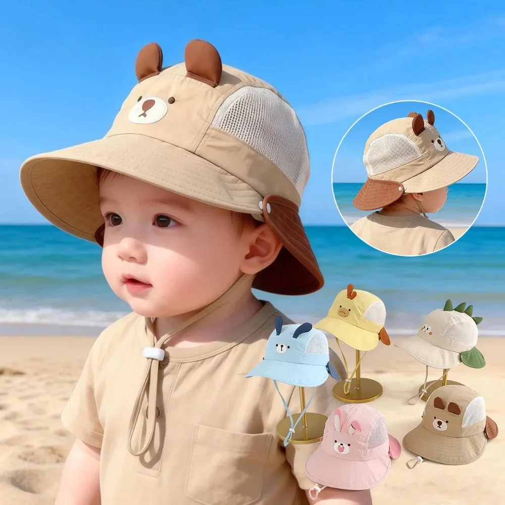 Kids Outdoor Net - Милая детская панама с мультяшным принтом,