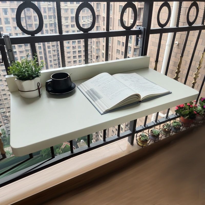 Kids Outdoor Dining Table - Современный минималистичный металлический откидной подвесной стол
