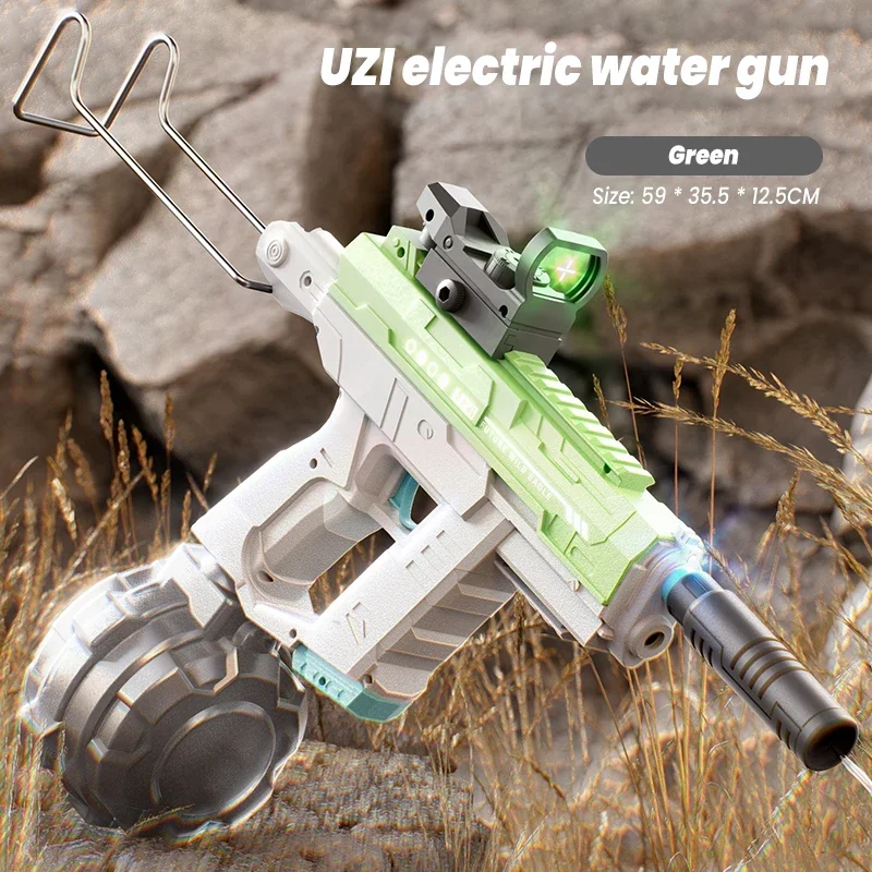 Kids Outdoor Nature Play - Электрический водный пистолет UZI Space с