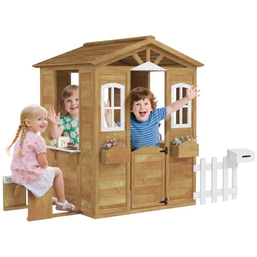 Kids Outdoor Nature Play - Детский уличный игровой домик для детей
