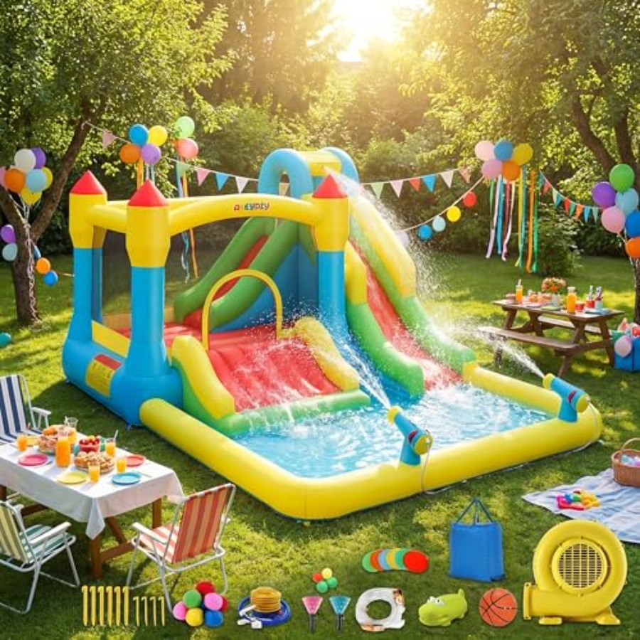 Надувной водный батут для дете – обзор и цена Kids Outdoor Ball