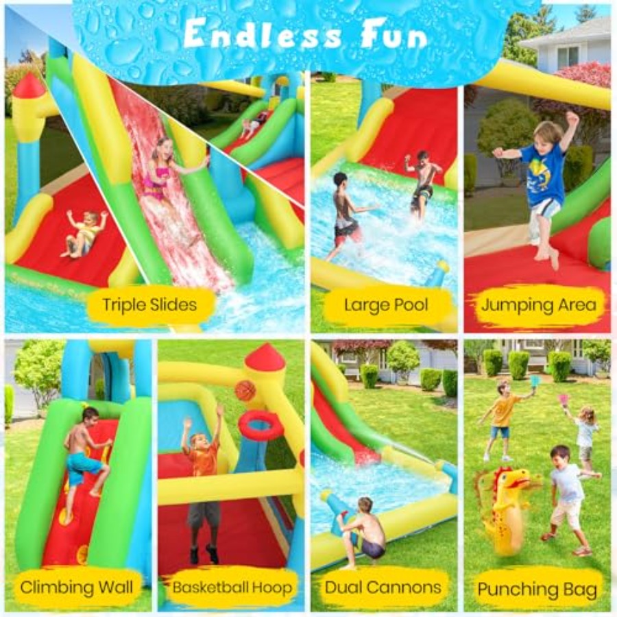 Надувной водный батут для дете – обзор и цена Kids Outdoor Ball