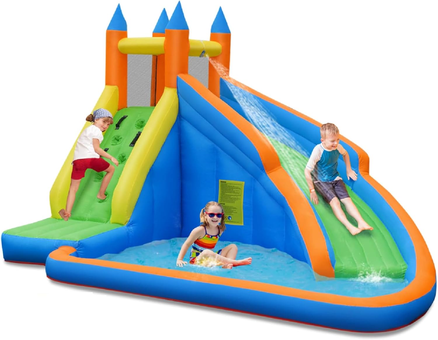 Гигантский надувной аквапарк с – обзор и цена Kids Outdoor Water