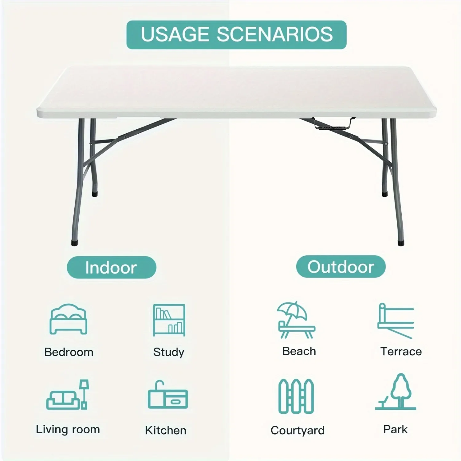 Складной пластиковый стол 6 фу – обзор и цена Kids Outdoor Dining Table