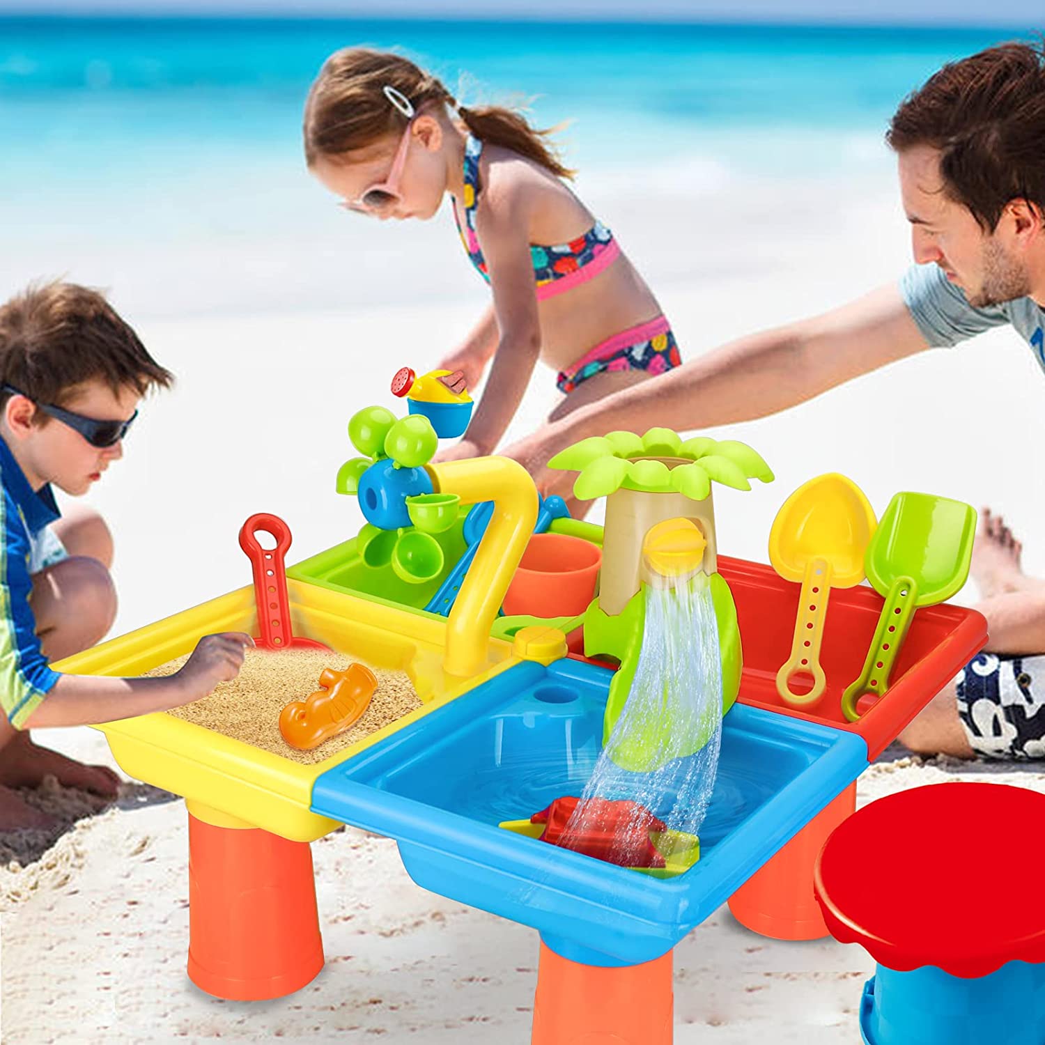 Пляжный стол, песок, игрушки д – обзор и цена Kids Outdoor Nature Play