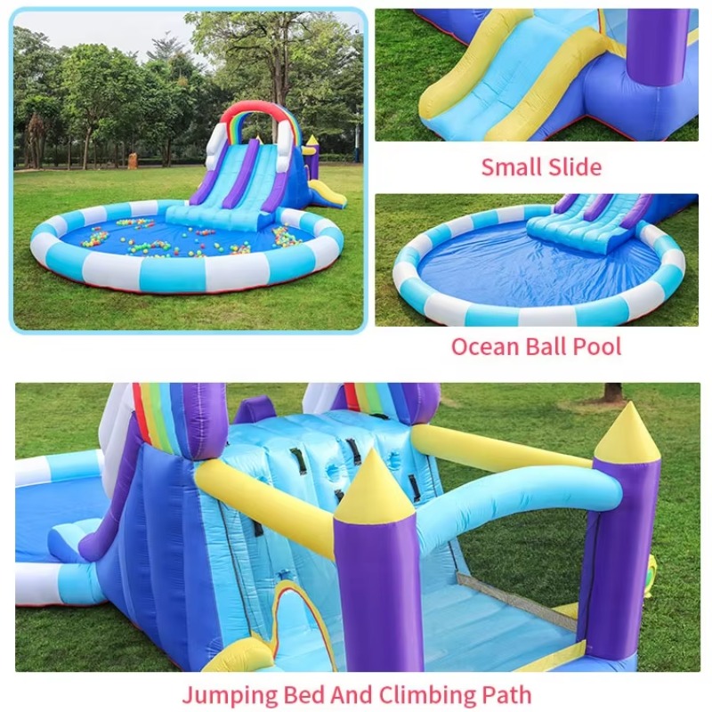 Гигантская надувная водная гор – обзор и цена Kids Outdoor Slide