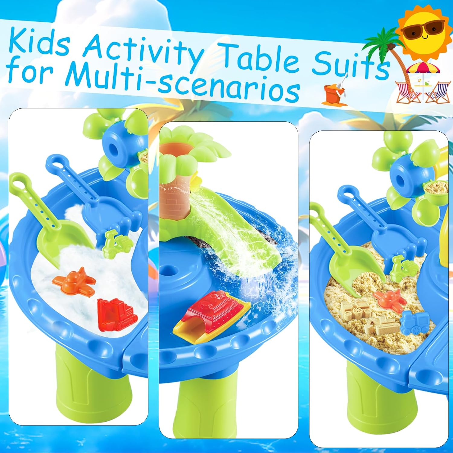 Водяной стол, песочный ящик дл – обзор и цена Kids Outdoor Sensory Table