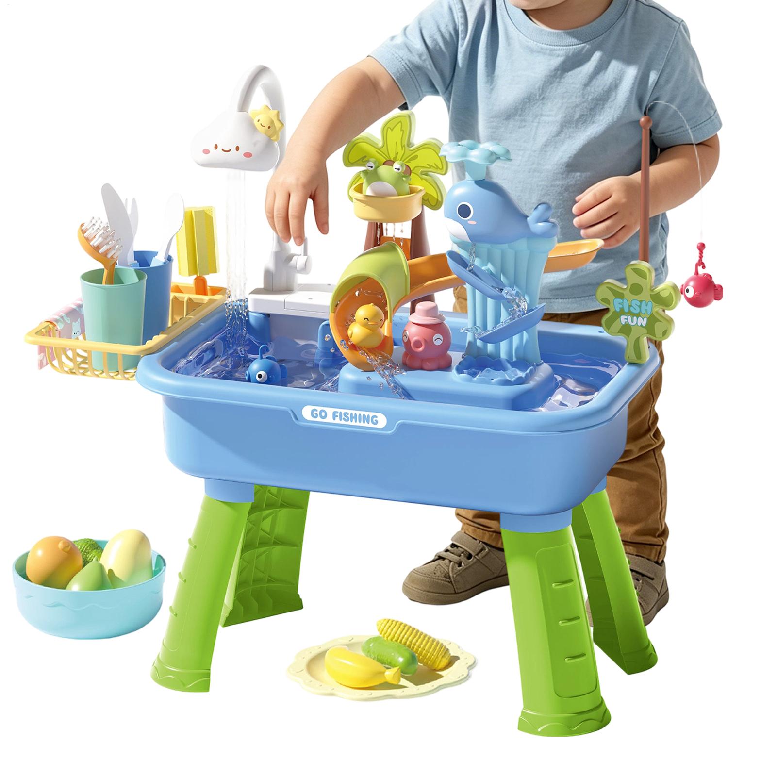 Набор из 43 предметов: Электри – обзор и цена Kids Outdoor Sensory Table