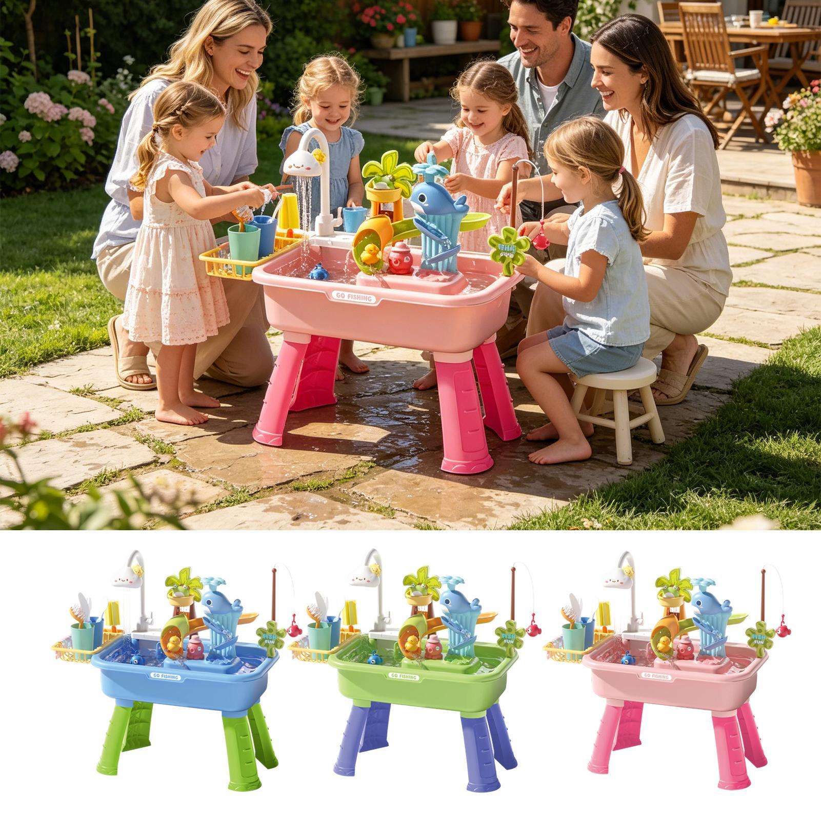 Набор из 43 предметов: Электри – обзор и цена Kids Outdoor Sensory Table