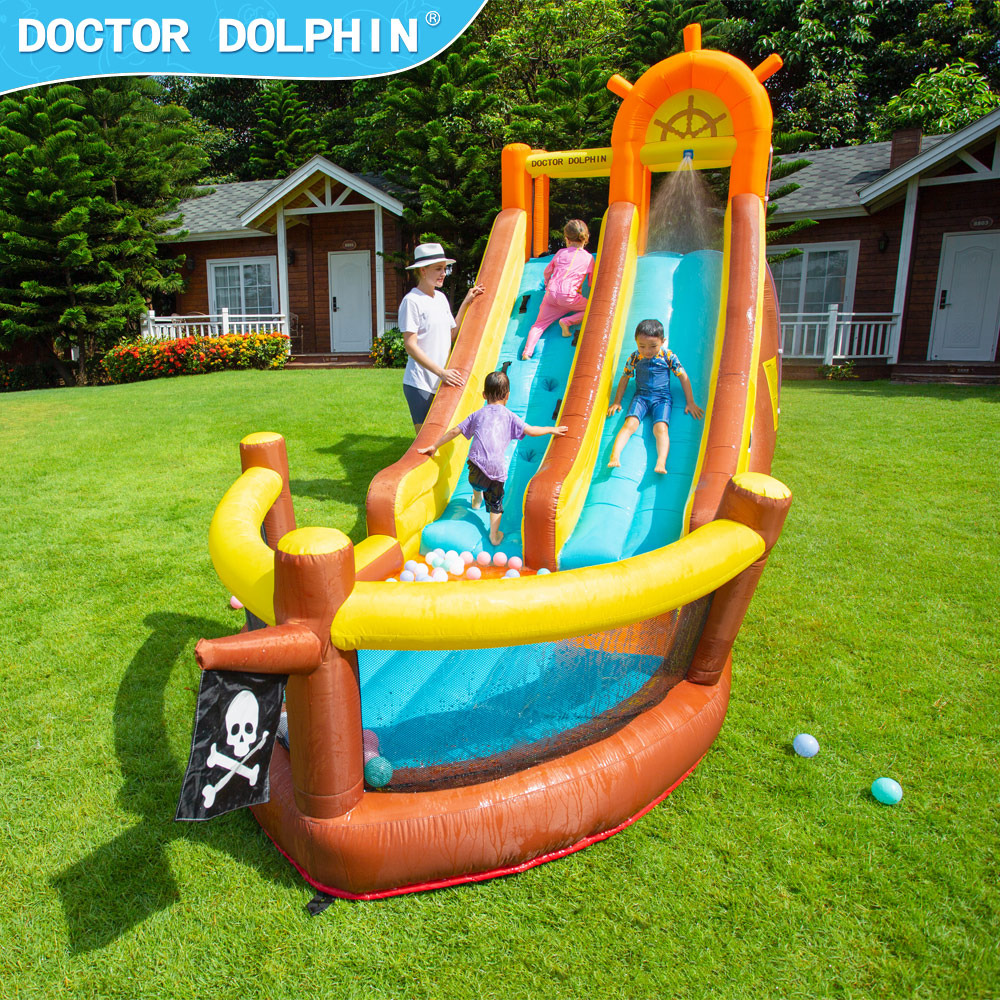 Доктор Дельфин Пиратский кораб – обзор и цена Kids Outdoor Slide