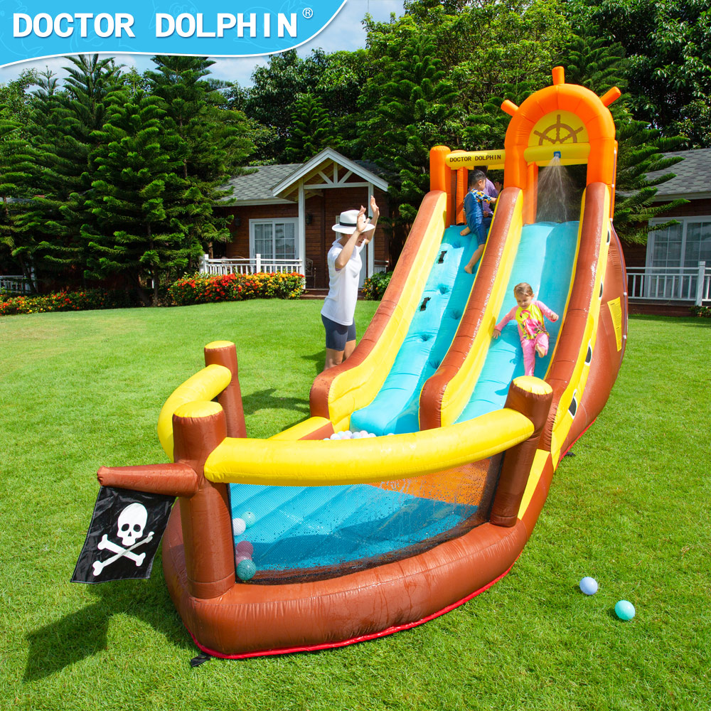 Доктор Дельфин Пиратский кораб – обзор и цена Kids Outdoor Slide