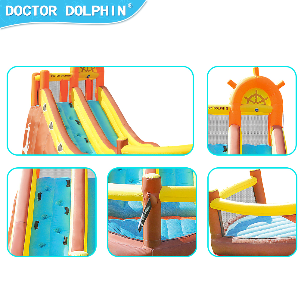 Доктор Дельфин Пиратский кораб – обзор и цена Kids Outdoor Slide