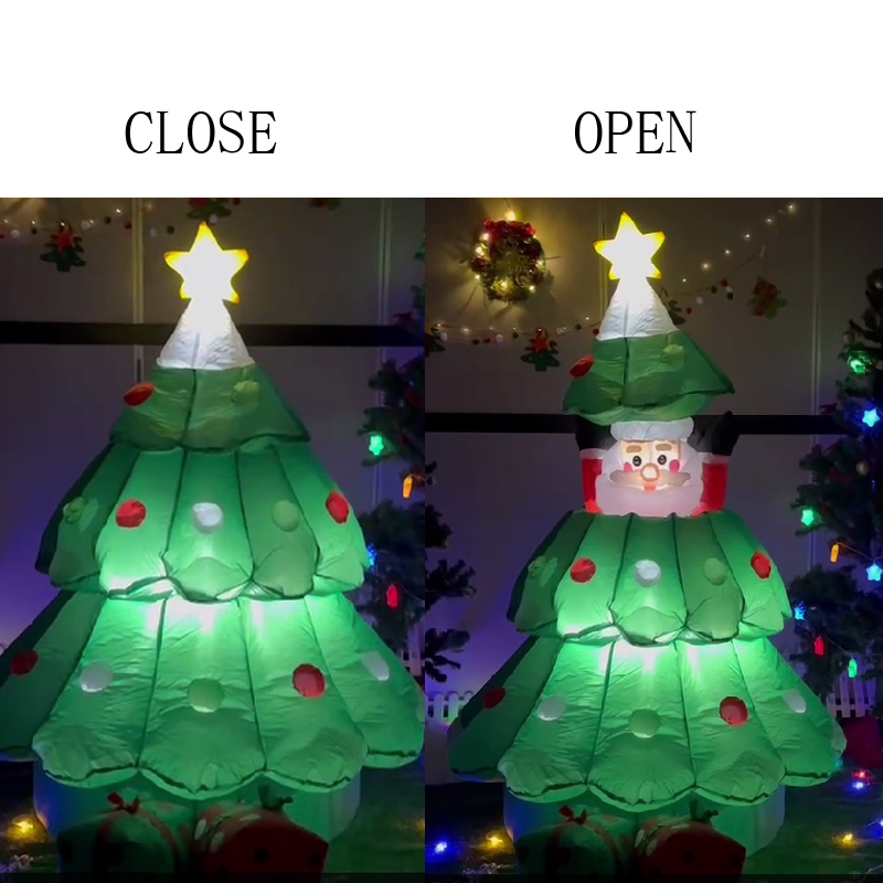 6 футов надувная Рождественска – обзор и цена Kids Outdoor Xmas Gifts