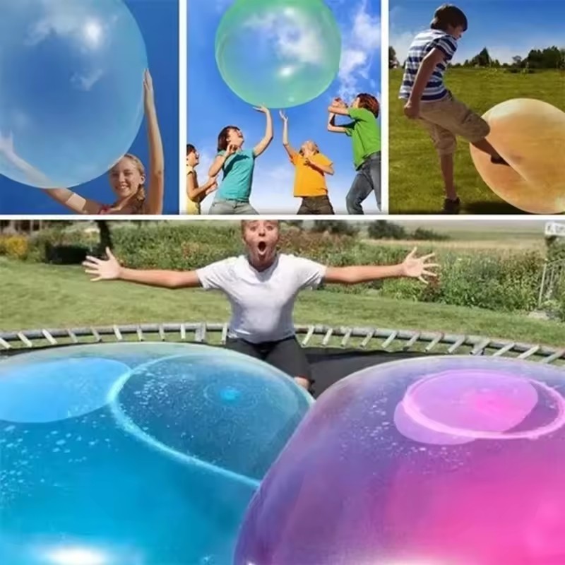 Надувной резиновый мяч-пузырь  – обзор и цена Kids Outdoor Water