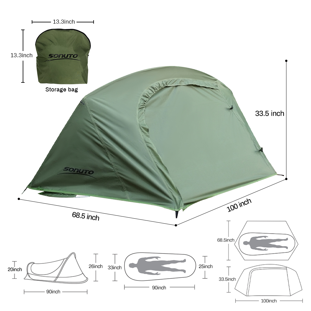 Уличная легкая палатка Sonuto  – обзор и цена Outdoor Tent Playhouse