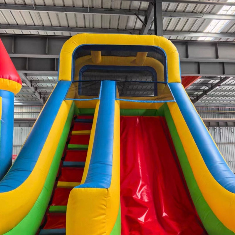 Портативный надувной батут-ком – обзор и цена Kids Outdoor Slide