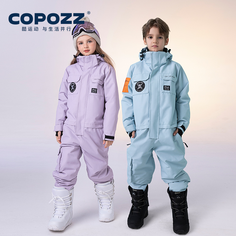 Детский Снежный костюм COPOZZ, – обзор и цена Kids Outdoor Overalls