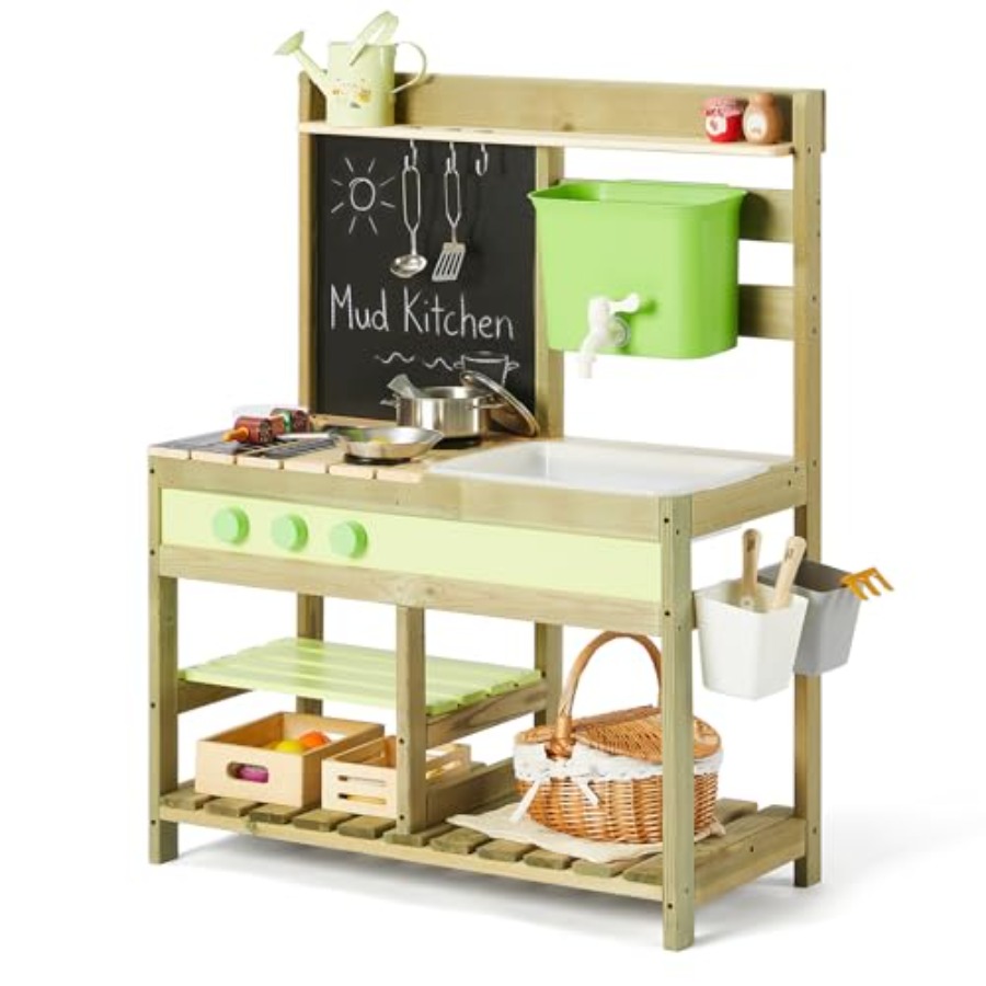 Детская уличная кухня для игр  – обзор и цена Kids Outdoor Mud Kitchen