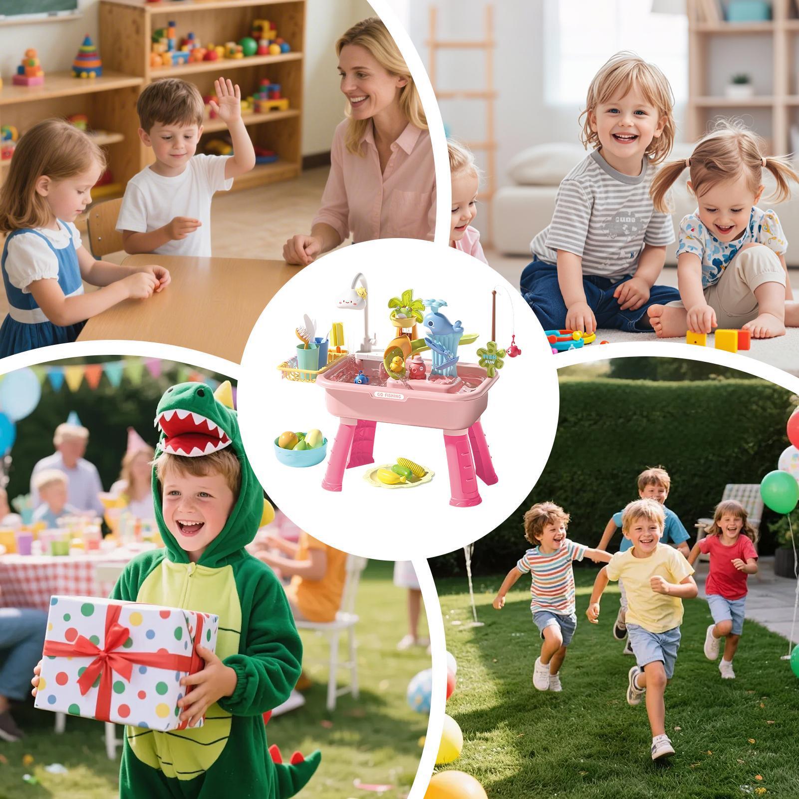 Набор из 43 предметов: Электри – обзор и цена Kids Outdoor Sensory Table