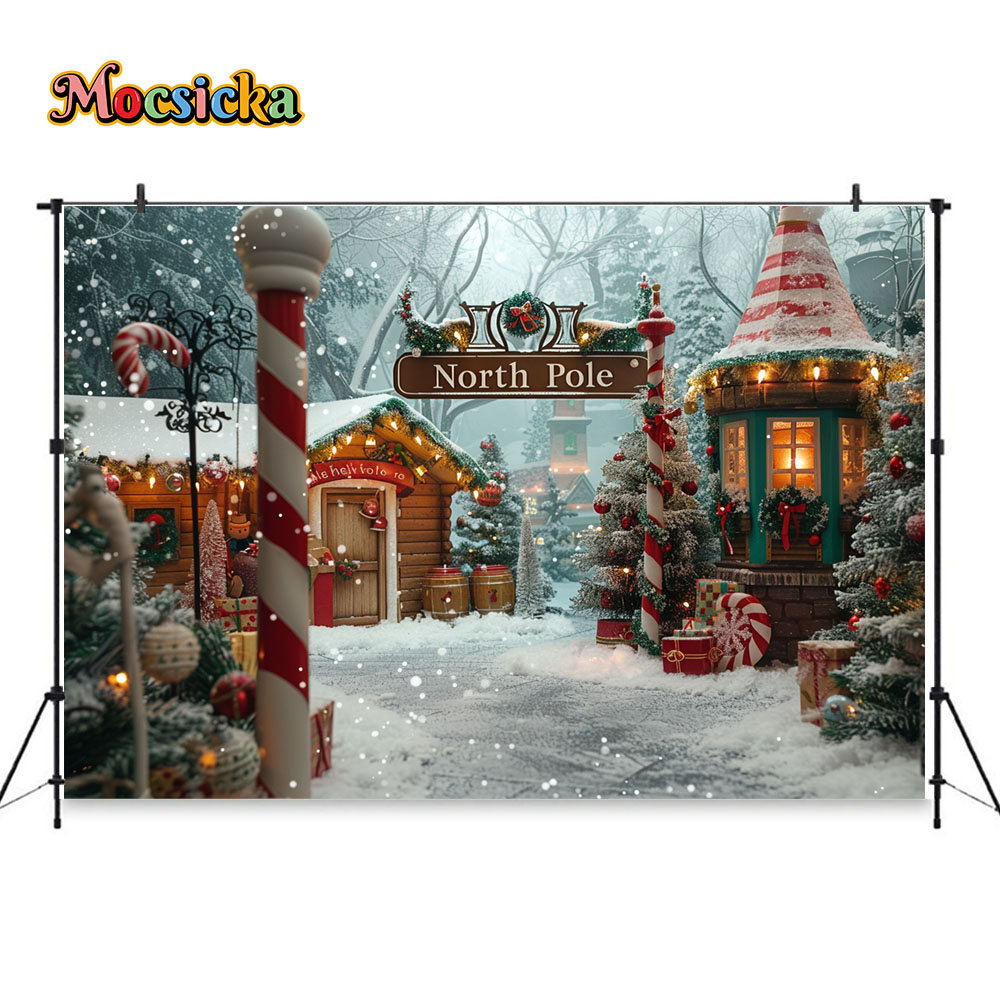 Рождественский фон для фотосъе – обзор и цена Kids Outdoor Xmas Gifts