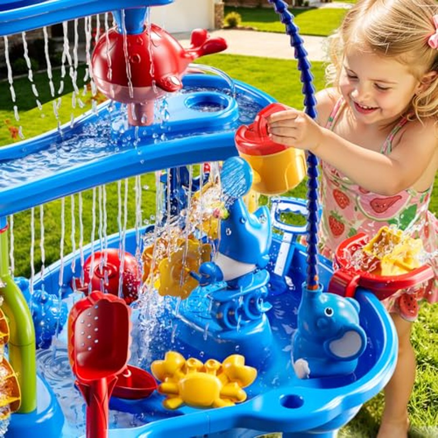 Детский водный столик для улиц – обзор и цена Kids Outdoor Sensory Table