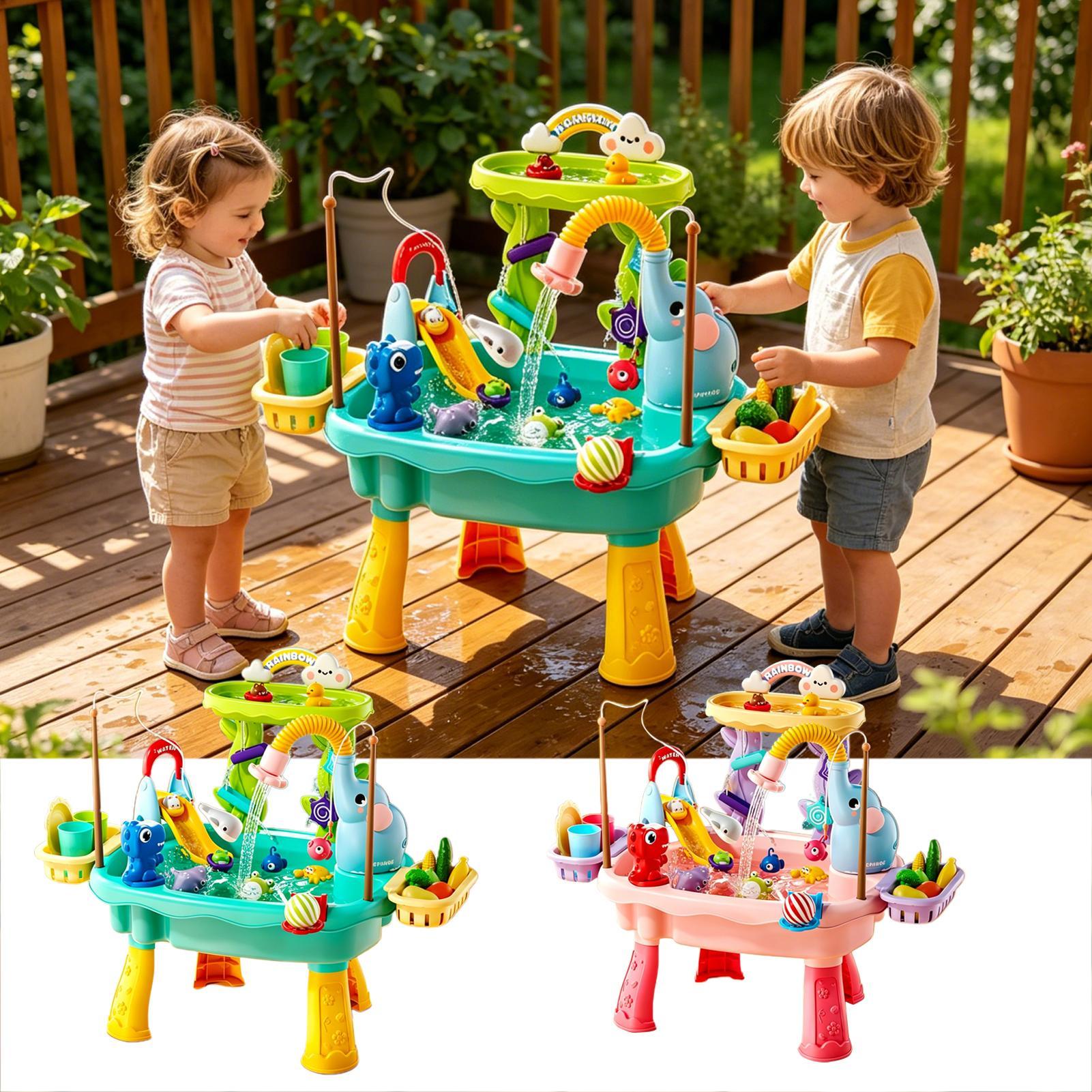 Водный игровой комплекс для де – обзор и цена Kids Outdoor Sensory Table