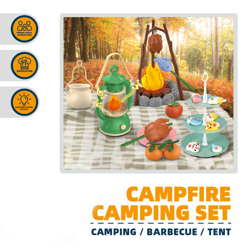 Детский походный набор для кос – обзор и цена Kids Outdoor Playset