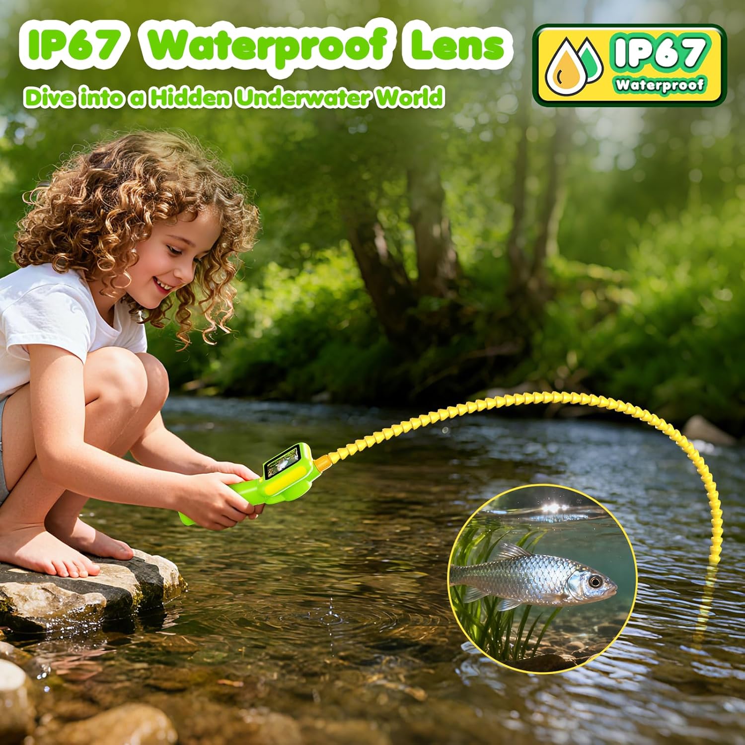 Эндоскоп для детей, бороскоп-к – обзор и цена Kids Outdoor Education