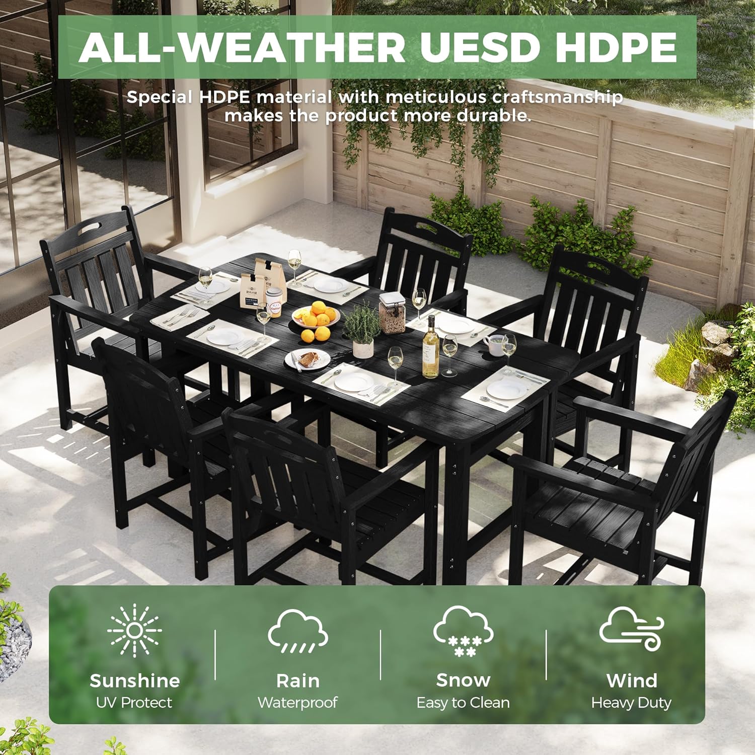 Комплект для уличной обеденной – обзор и цена Kids Outdoor Dining Table