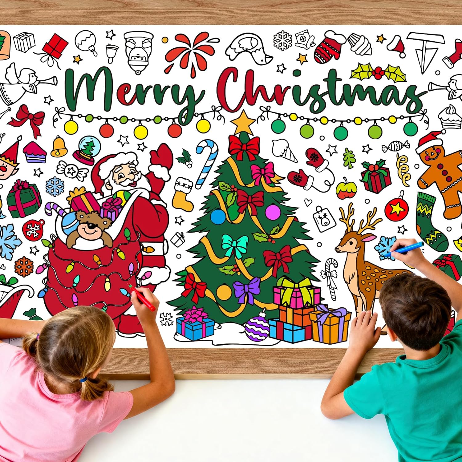 Рождественский гигантский раск – обзор и цена Kids Outdoor Xmas Gifts