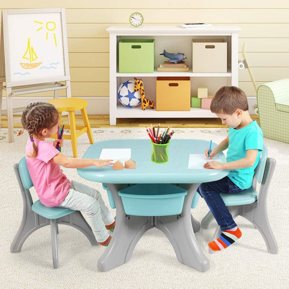 Детский стол и стулья, набор и – обзор и цена Kids Outdoor Table And Chair Set
