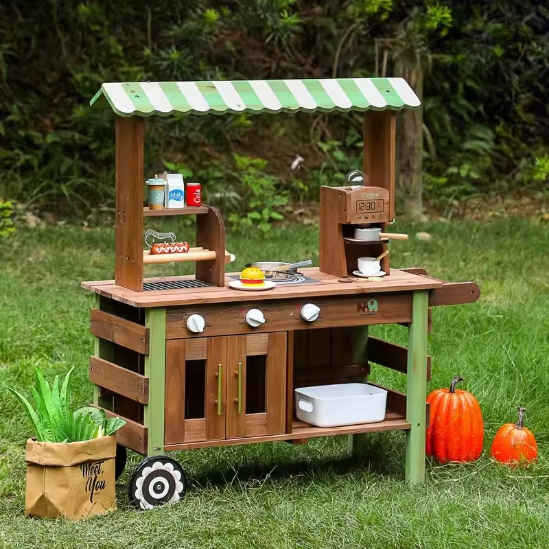 Деревянная уличная кухня для д – обзор и цена Kids Outdoor Mud Kitchen