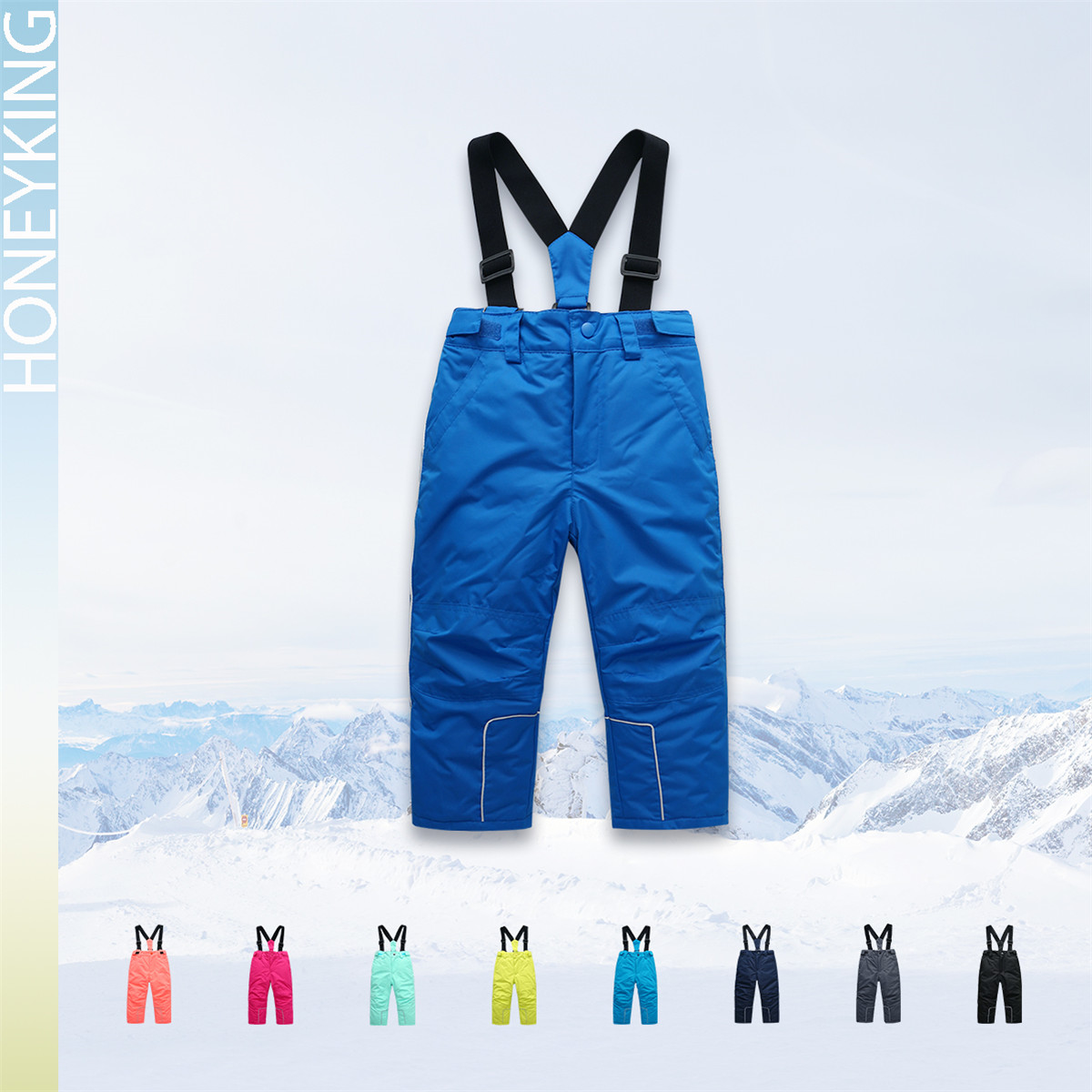Детские лыжные штаны HONEYKING – обзор и цена Kids Outdoor Overalls