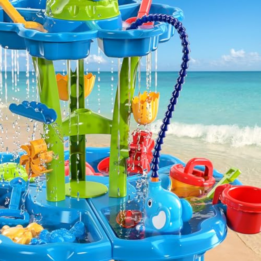 Детский сенсорный водный столи – обзор и цена Kids Outdoor Sensory Table